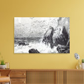 Die Jagd auf die Golfstaaten Leinwanddruck (Insitu (Wohnzimmer))