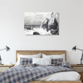 Die Jagd auf die Golfstaaten Leinwanddruck (Insitu (Schlafzimmer))