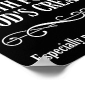 Die Jagd auf die Kreaturen Gottes Die sonnige Jagd Poster (Ecke)