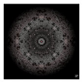 Die Jagd auf eine dunkle Skizze einer augenähnlich Poster (Vorderseite)