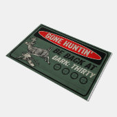 Die Jagd auf Gene ist wieder dunkel Fußmatte (Schrägansicht)