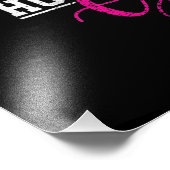 Die Jagd auf Mädchen wie ein Mädchen Fotodruck (Ecke)