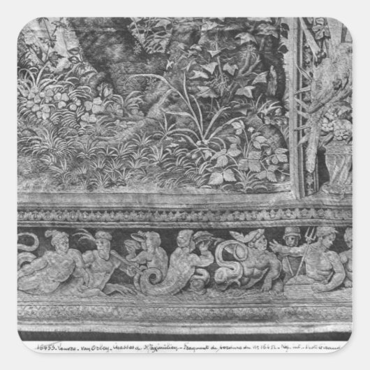 Die Jagd auf Maximilian, Gemini Quadratischer Aufkleber (Vorderseite)