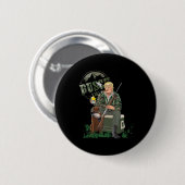 Die Jagd auf Trump Camouflage Duck Election Mega 2 Button (Vorne & Hinten)