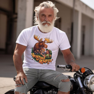 Die Jagd des Encounter-Elchs humorvoll T-Shirt