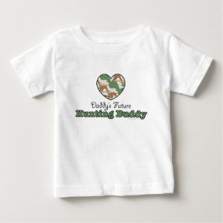 Die Jagd-Freund-Baby-T-Shirt des Vatis zukünftiges Baby T-shirt