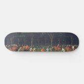 Die Jagd im Wald (von Paolo Uccello) Skateboard (Horizontal)