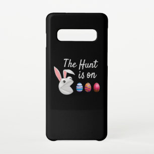 Die Jagd ist auf der Ostersonnigen Eggenjagd Samsung Galaxy S10 Hülle