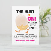 Die Jagd ist auf Einladung (Stehend Vorderseite)