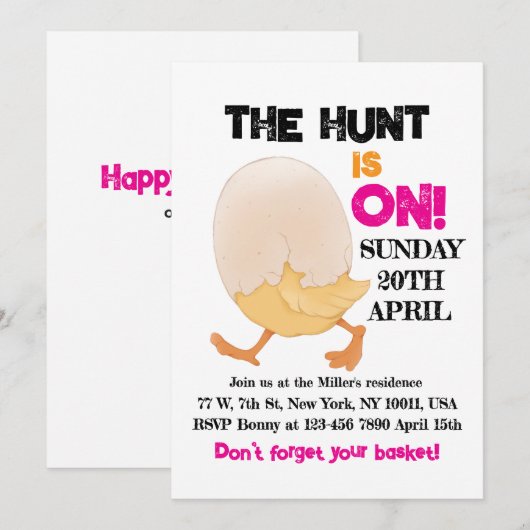 Die Jagd ist auf Einladung (Vorne/Hinten)