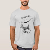 Die Jagd ist der Buck- und Bogenschütze T-Shirt (Vorderseite)