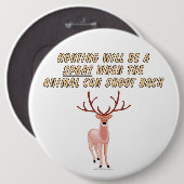 Die Jagd ist ein Sport, wenn das Tier schießen Button (Vorne & Hinten)