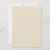 Die Jagd ist Save the Date über dem rustikalen Lan (Rückseite)