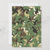 Die Jagd ist über der Bachelorett-Einladung Einladung (Rückseite)