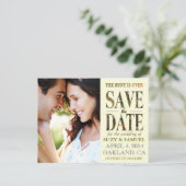 Die Jagd ist über die Camouflage Ankündigung Datum (Stehend Vorderseite)