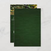 Die Jagd ist über die Jagd Camouflage Hochzeitskar RSVP Karte (Vorne/Hinten)