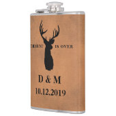 Die Jagd ist über ein Geschenk für die gewöhnliche Flachmann (Links)