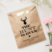 Die Jagd ist über rustikale Hochzeit Geschenktütchen (Versiegelt)