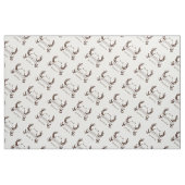 "Die Jagd ist über" rustikalem kundenspezifischem Stoff (Fat Quarter (45,7 x 55,9 cm))