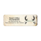 "Die Jagd ist vorbei" Rustikale Hochzeitsplattform (Vorne)