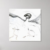 Die Jagd Leinwanddruck (Vorderseite)