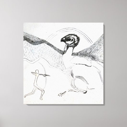 Die Jagd Leinwanddruck (Vorderseite)