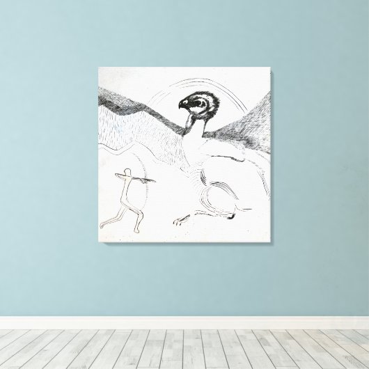 Die Jagd Leinwanddruck (Insitu (Holzboden))