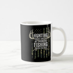 Die Jagd löst die meisten meiner Probleme beim Fis Kaffeetasse