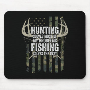 Die Jagd löst die meisten meiner Probleme beim Fis Mousepad