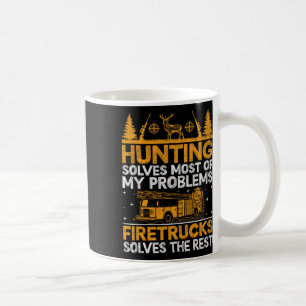 Die Jagd löst die meisten meiner Probleme mit der Kaffeetasse