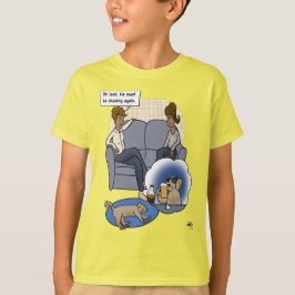 Die Jagd nach dem Traumgelben Jungen T-Shirt
