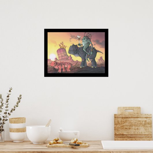 Die Jagd Poster (Küche)