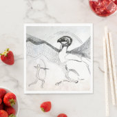 Die Jagd Serviette (Beispiel)