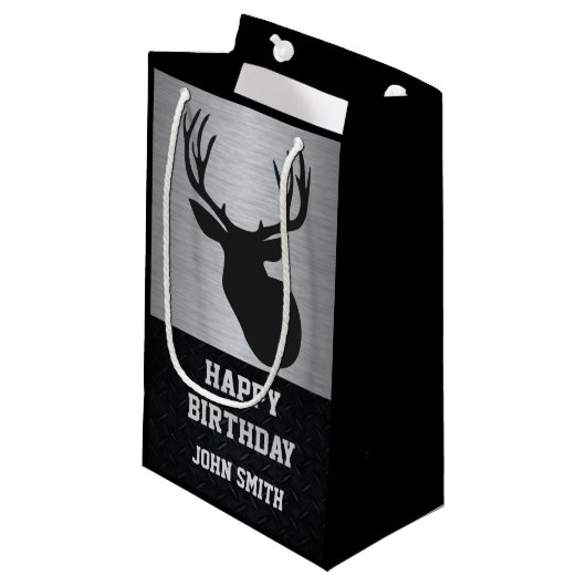 Die Jagd-themenorientierte Kleine Geschenktüte (Vorderseite Schrägansicht)