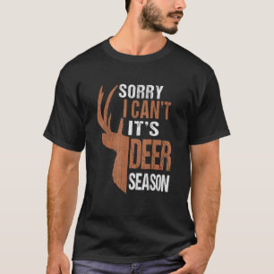 Die Jagd tut ihrer Hirschsaison lustigen Jäger Vat T-Shirt