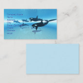 Die Jagd Visitenkarte (Vorne/Hinten)