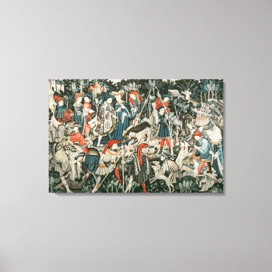 Die Jagdbücher von Devonshire Leinwanddruck (Vorderseite)