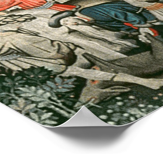 Die Jagdbücher von Devonshire Poster (Ecke)