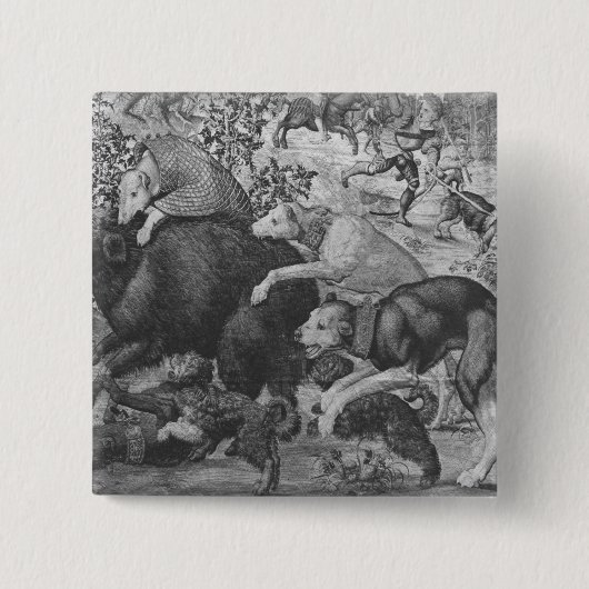 Die Jagden von Maximilian, Steinbock Button (Vorderseite)