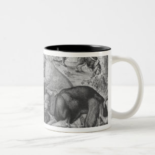 Die Jagden von Maximilian, Steinbock Zweifarbige Tasse