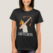 Die Jagdgöttin Artemis und der griechische Mond T-Shirt (Vorderseite)