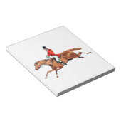 Die Jagdillustration Notizblock (angewinkelt)