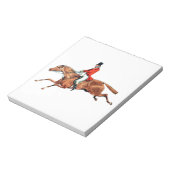 Die Jagdillustration Notizblock (Rotiert)