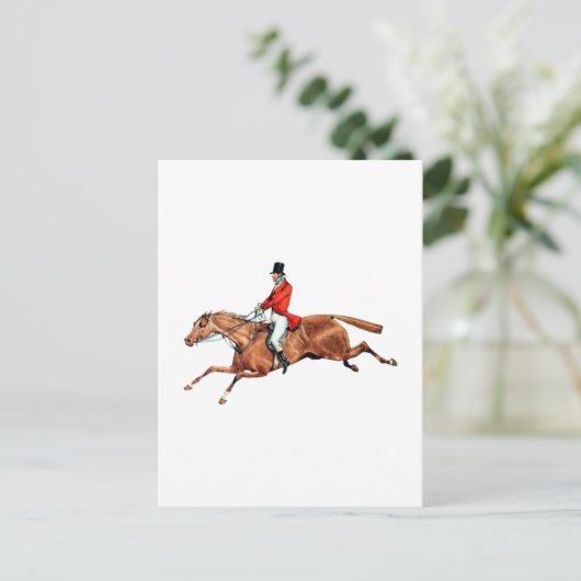 Die Jagdillustrierung Postkarte (Stehend Vorderseite)