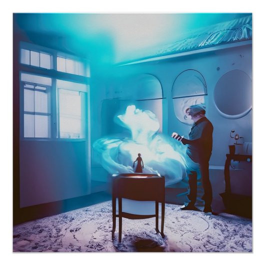 Die jagenden Pixel Poster (Vorderseite)