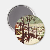 Die Jäger im Schnee - 1565 Magnet (Vorderseite/Rückseite)