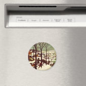 Die Jäger im Schnee - 1565 Magnet (In Situ (Geschirrspüler))