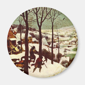 Die Jäger im Schnee - 1565 Magnet