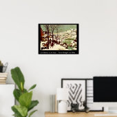 Die Jäger im Schnee - 1565 Poster (Heimbüro)