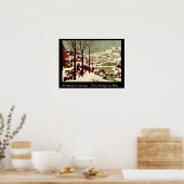 Die Jäger im Schnee - 1565 Poster (Küche)